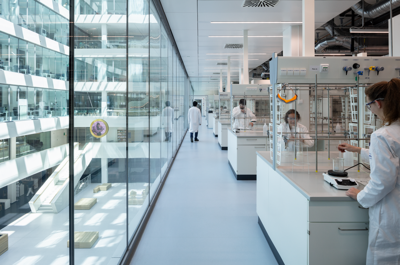 Laboratories interior design